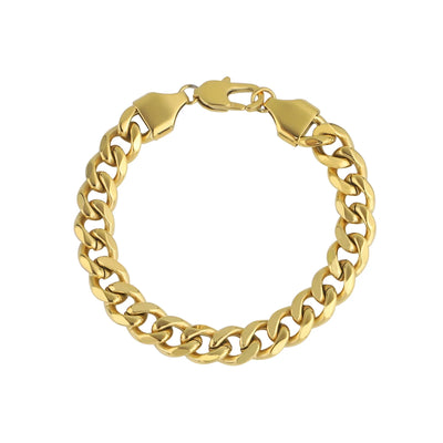 Men's 18K Gold Plated Cuban Bracelet