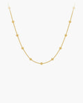 Atlas fine 2 mm bead chain necklace in gold-tone stainless steel [c:2mmbeadchain]
