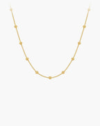 Atlas fine 2 mm bead chain necklace in gold-tone stainless steel [c:2mmbeadchain]