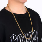 Stainless Steel Rope Chain Options - gold and silver necklaces view 6