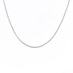 0.9mm Gold Snake Chain Necklace, gold-tone finish view 2