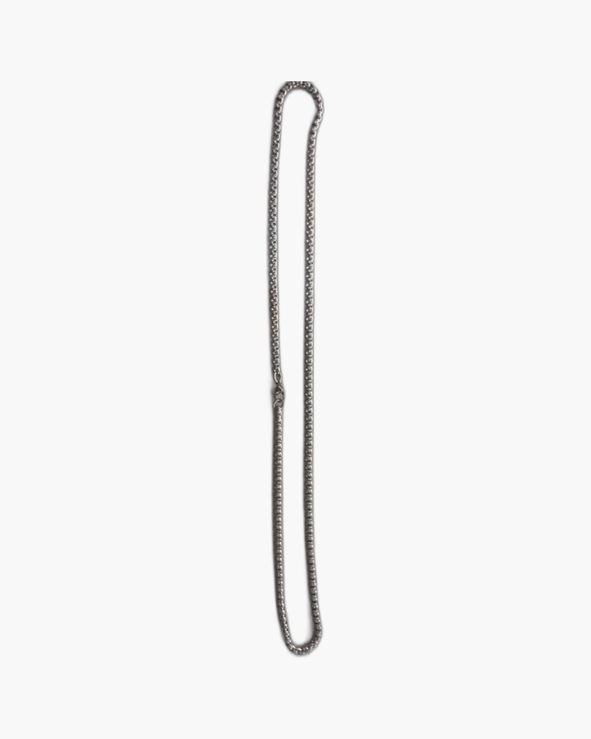 2-4mm Stainless Steel Rolo Chain in silver, gold, and black finishes view 5