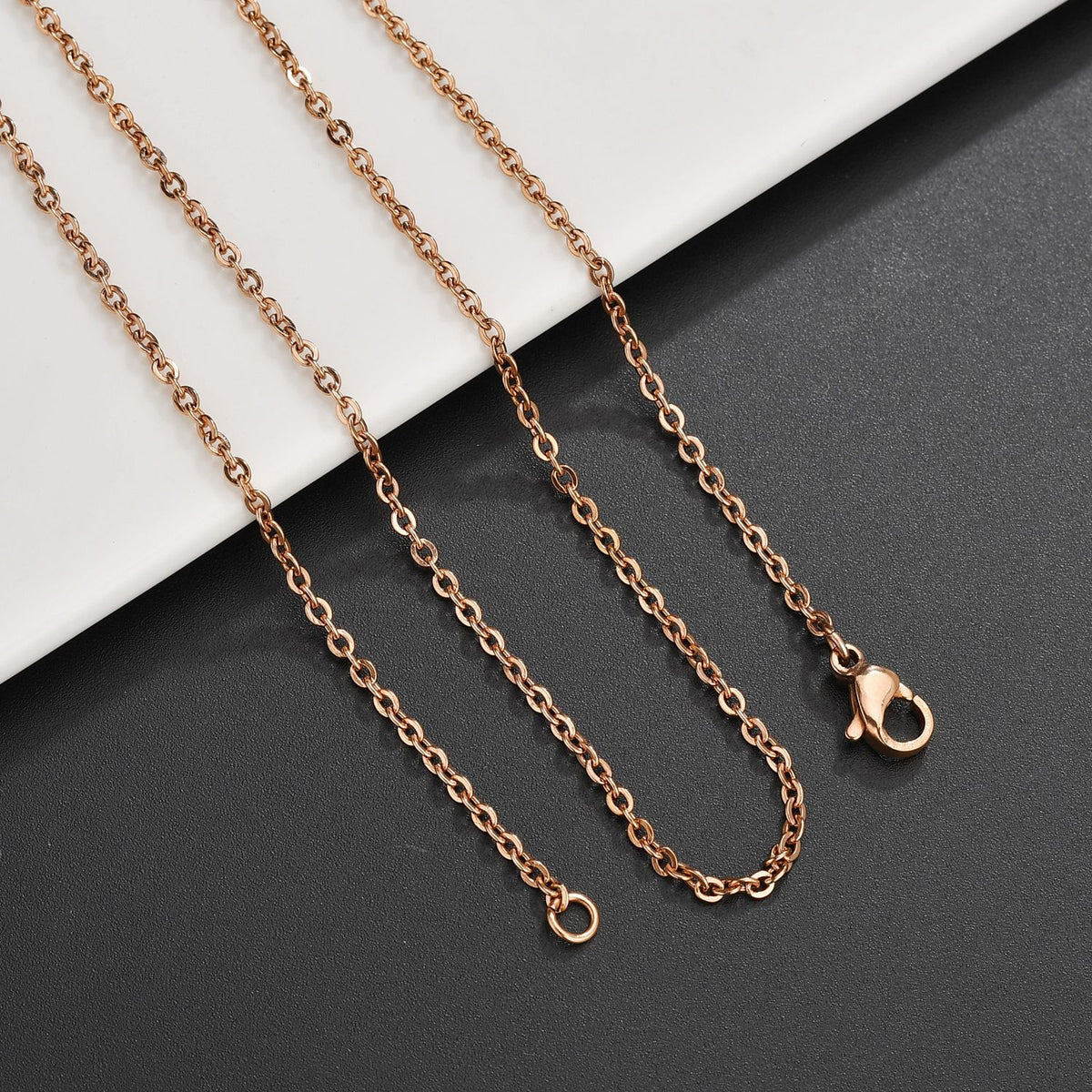 O-Link 304 Stainless Steel Chain gold-tone finish view 3