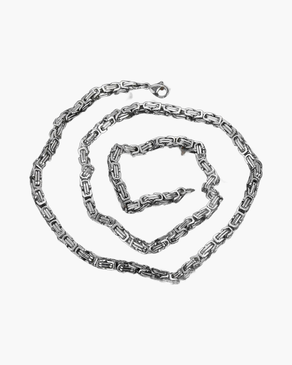 4mm Byzantine Link Stainless Steel Chain