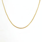 1.5mm Box, Bead, and Snake Chain Necklaces gold-tone stainless steel view 2