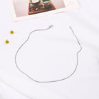 1.2mm-1.5mm Stainless Steel Snake Chain in gold, rose gold, and silver finishes view 6