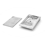 Silver-Tone Blank Frame DIY Money Clip