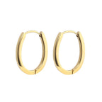 Златни еталонни обеци халки