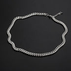 Men's Polished Miami Cuban Link Chain Necklace