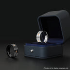 Men's 18K Gold Inlay Stainless Steel Band Ring