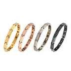 Titanium Link Health Element Bracelet Many Colors