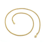 Durable Rounded Box Link Chain Necklace
