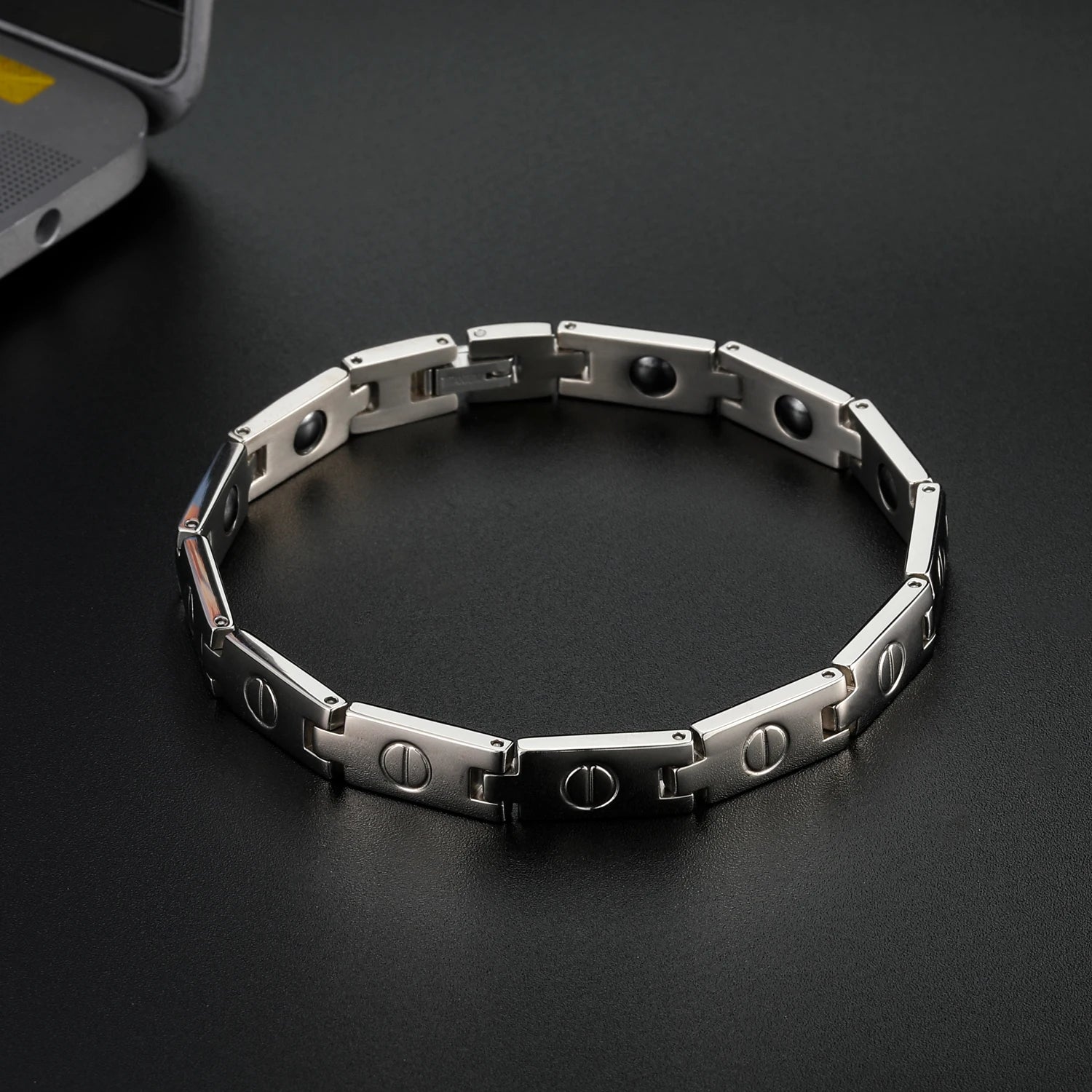 Gold Magnetic Health Bracelet