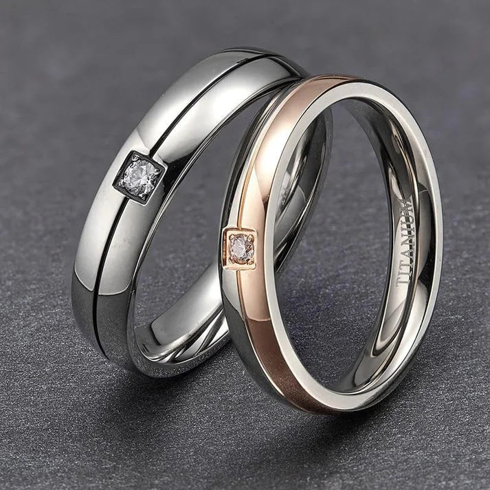 Silver-Tone Bold Band Ring