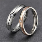 Silver-Tone Bold Band Ring