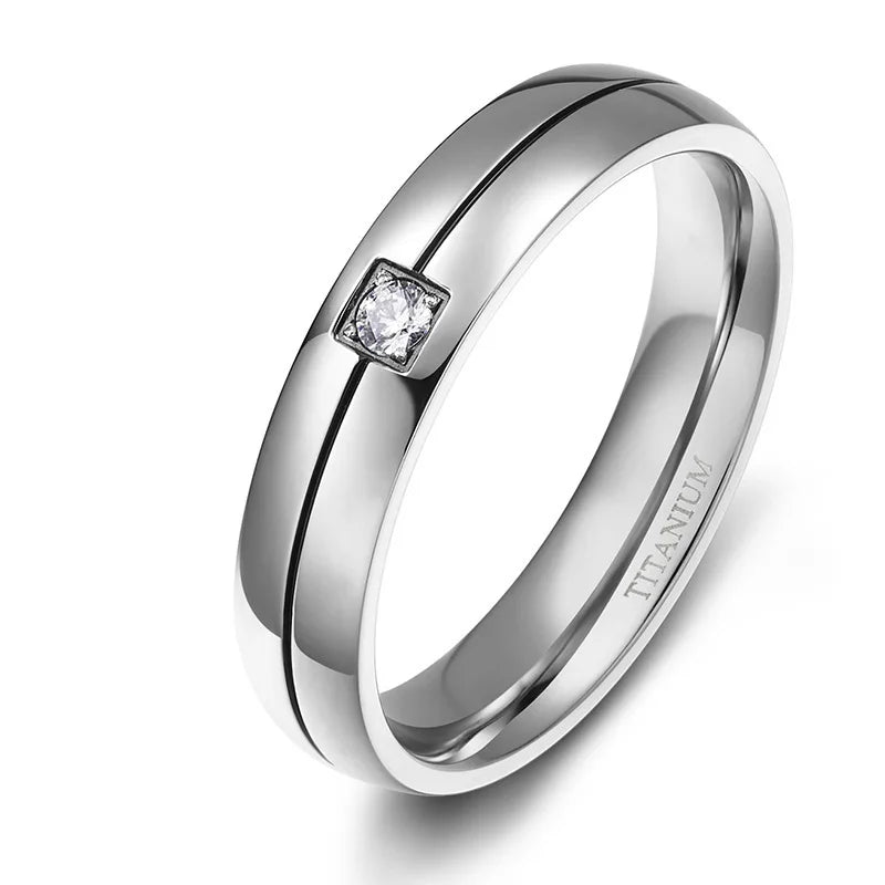 Silver-Tone Bold Band Ring