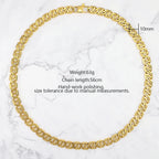 Men's Waterproof Geometric Cuban Link Necklace