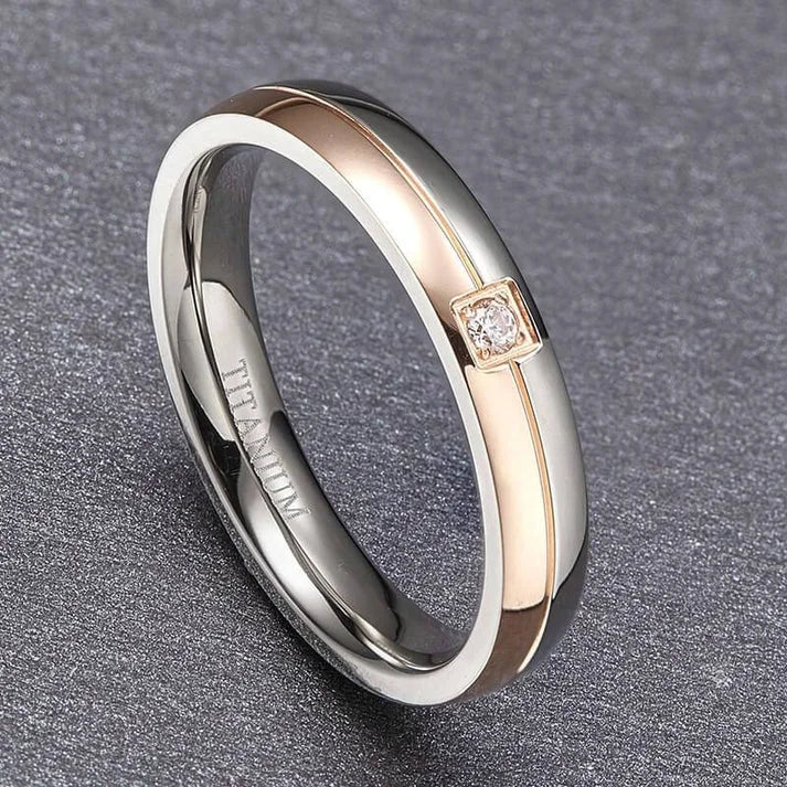 Silver-Tone Bold Band Ring