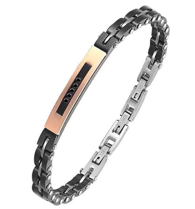 Black+Silver+Rose Gold