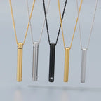 Bullet and Bar Urn Pendant Necklace Collection