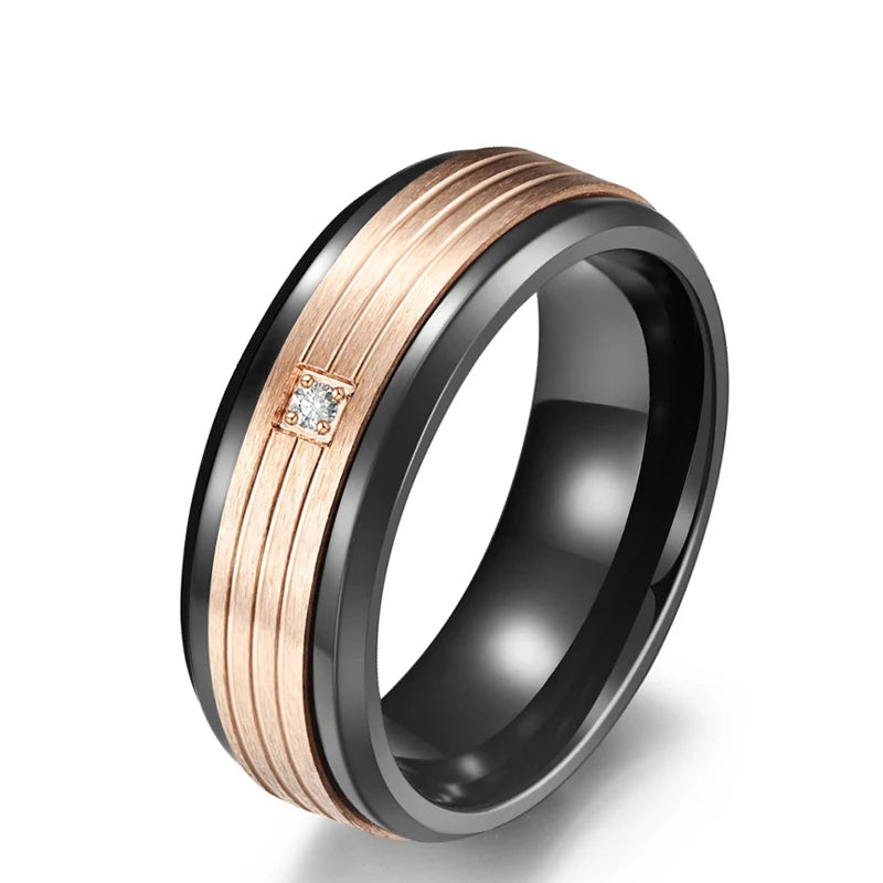 Black+Rose Gold