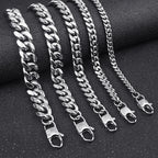 Men's Polished Miami Cuban Link Chain Necklace