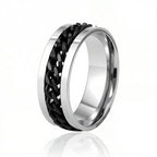 Silver+Black