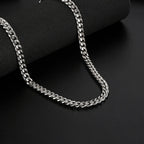 Men's Polished Miami Cuban Link Chain Necklace