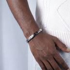 Titanium Link Health Element Bracelet Many Colors