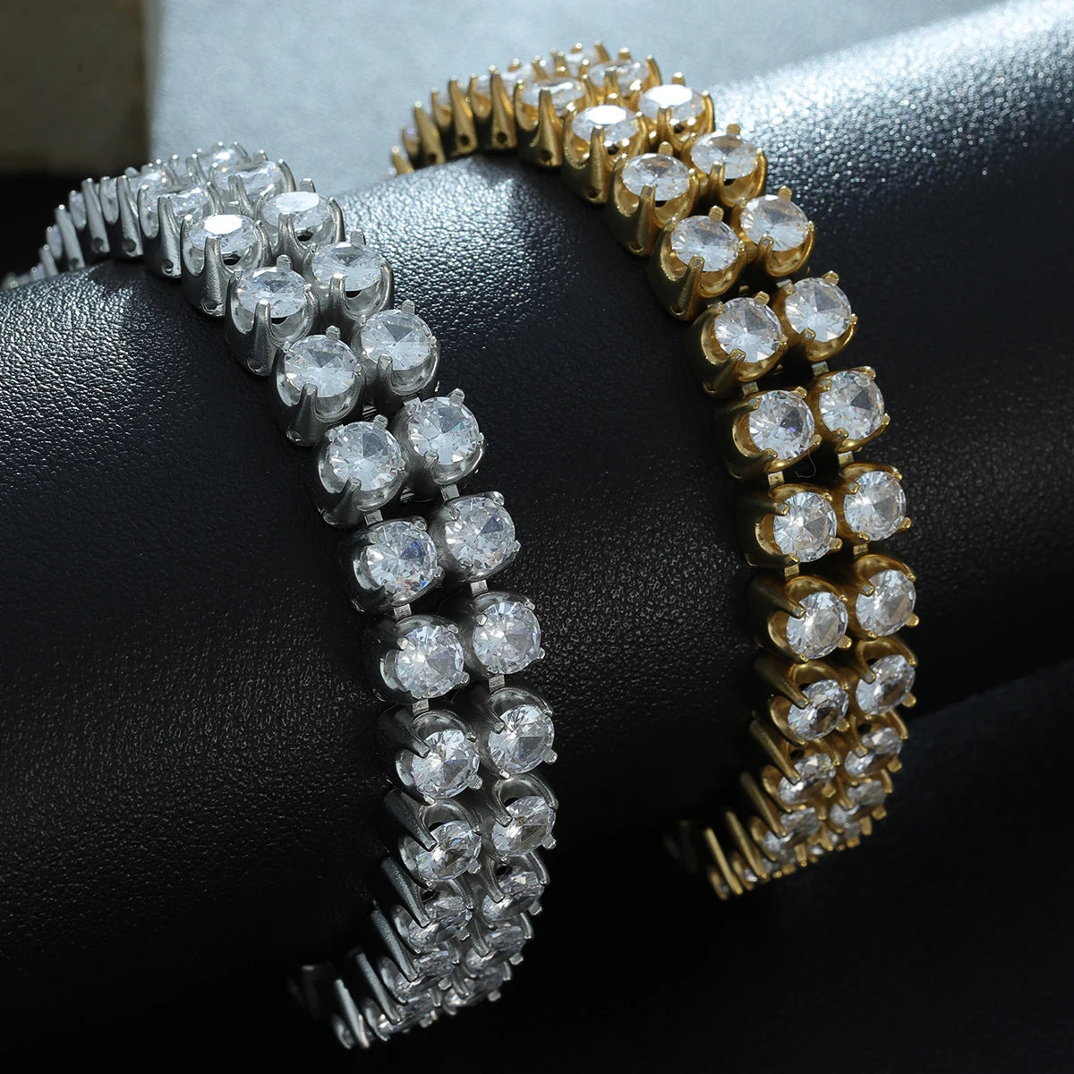 Gold Brilliant Tennis Bracelet