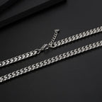 Men's Polished Miami Cuban Link Chain Necklace