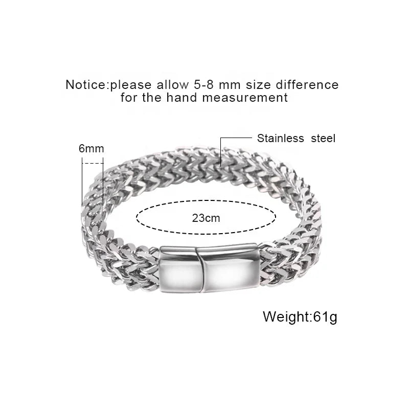 Gold Double Cuban Bracelet