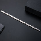 Titanium Link Health Element Bracelet Many Colors