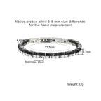 Men's Two-Tone Stainless Steel Link Bracelet