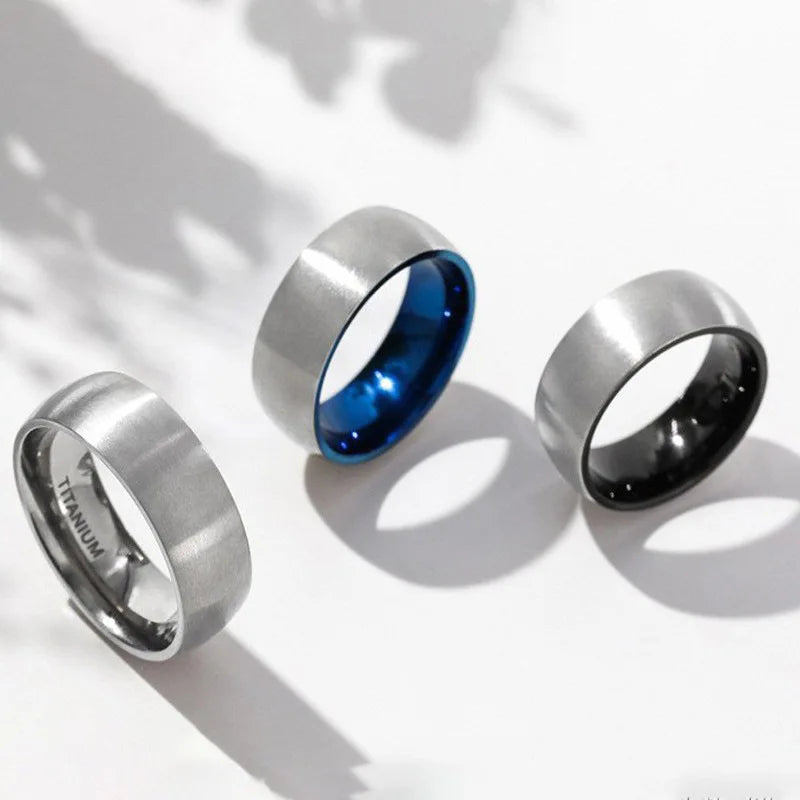 Silver-Tone Built Band Ring