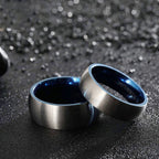 Silver-Tone Built Band Ring