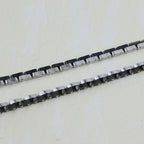 Men's Two-Tone Stainless Steel Link Bracelet