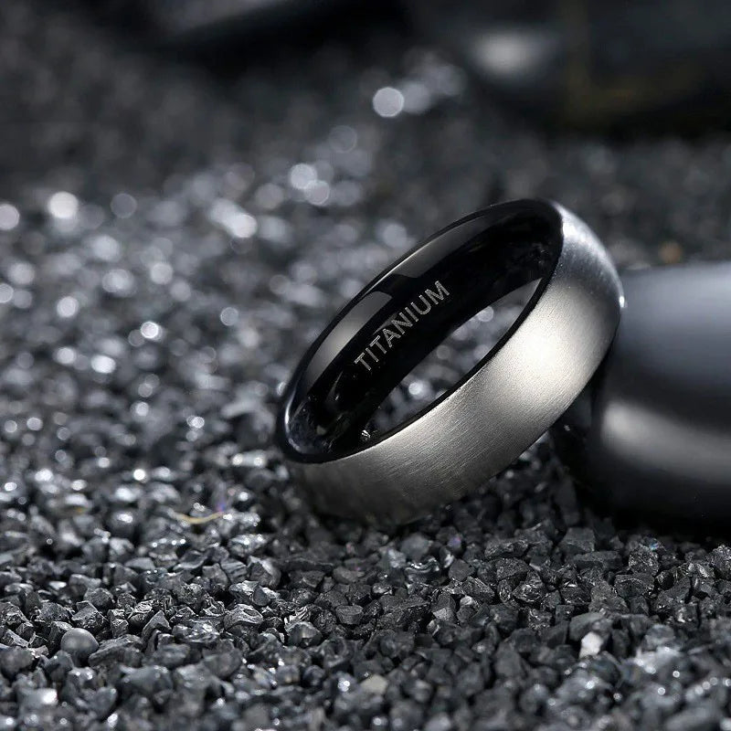 Silver-Tone Built Band Ring