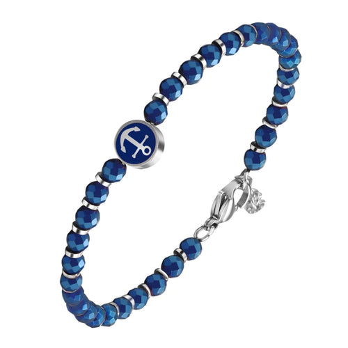 Beaded Black Hematite Bracelet