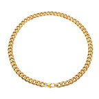 Men's Chunky Gold & Black Cuban Link Chain