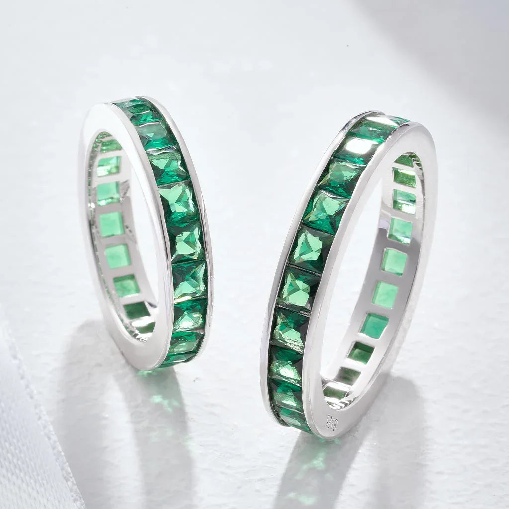 Gold Zircon Crown Ring