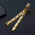 Titanium Link Health Element Bracelet Many Colors