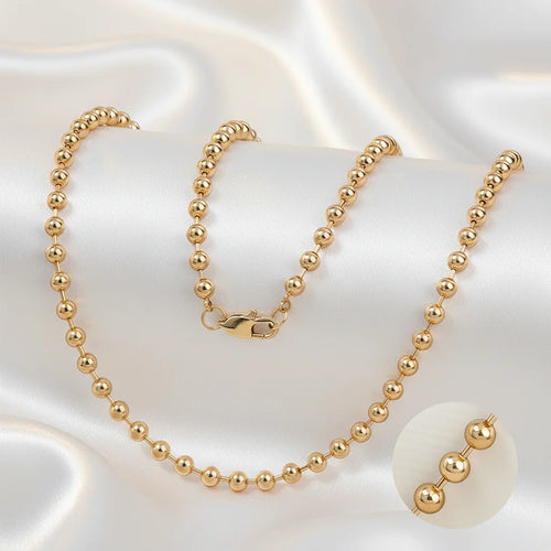 Pure Titanium Ball Chain Necklace