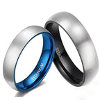 Silver-Tone Built Band Ring