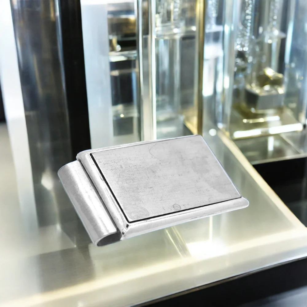Silver-Tone Blank Frame DIY Money Clip
