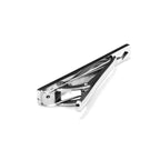 Polished Silver Arrow Motif Tie Clip