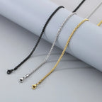 Durable Rounded Box Link Chain Necklace