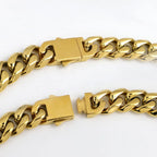 Chunky Miami Cuban Link Bracelet with Polished Finish