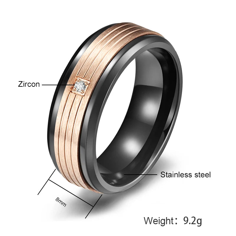 Silver with Crystal Facet-Cut Ring