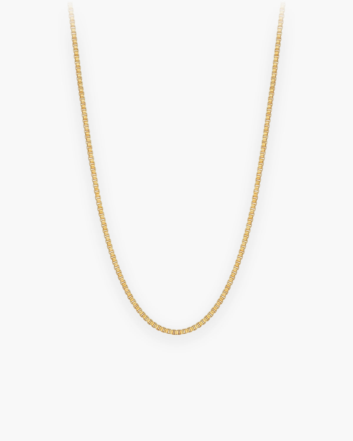 Atlas 1.5 mm box chain in gold-tone stainless steel [c:gold]